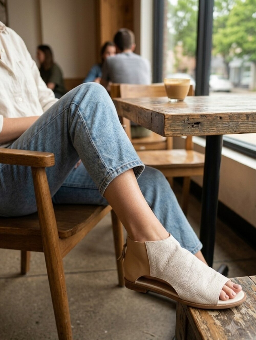 Kelsi Dagger Brooklyn Reggie Leather Open Toe Sandals